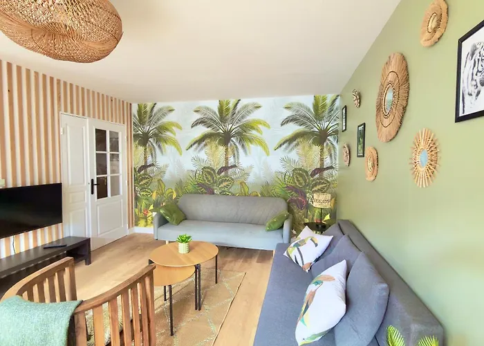 Appartement Amazonie - Evasion Urbaine & Parking Prive