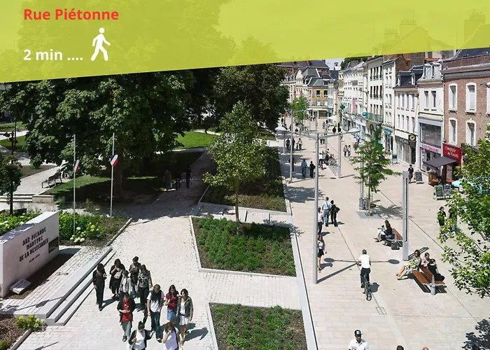 Appartement Amazonie - Evasion Urbaine & Parking Prive Amiens